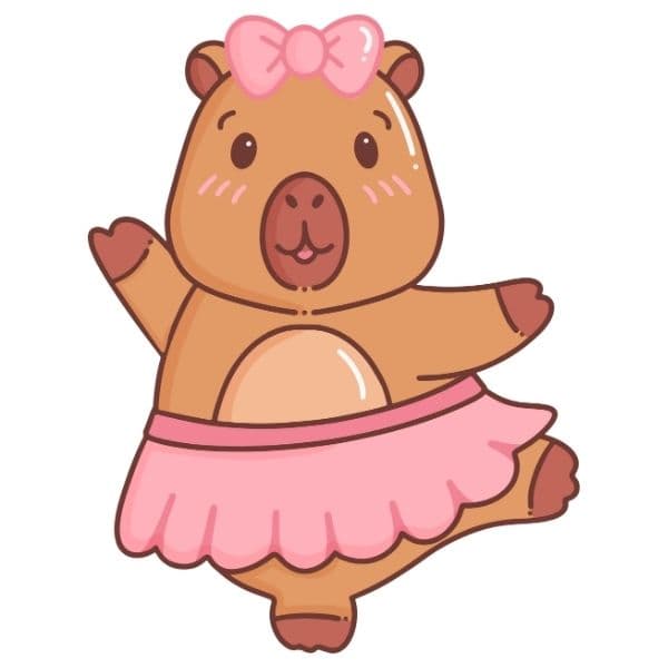 Capibara Niña 01